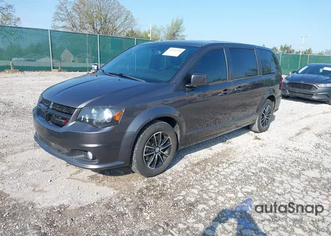 2018 Dodge Grand Caravan Sxt из США, поврежденный, VIN 2C4RDGCG4JR244383